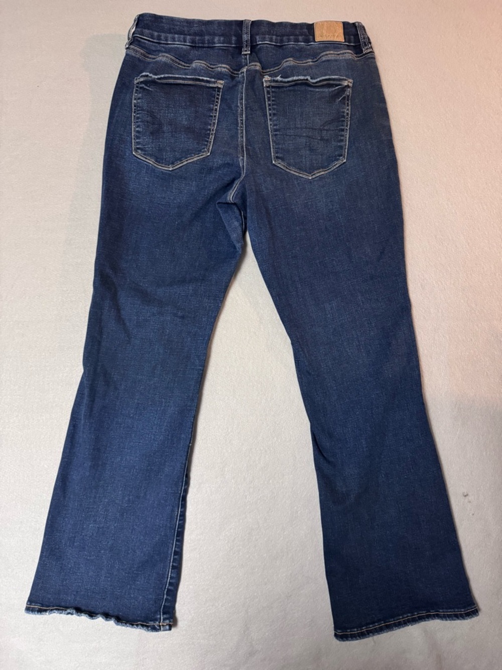 American Eagle Outfitters Dark Blue skinny kick Jeans - Picture 3 of 10